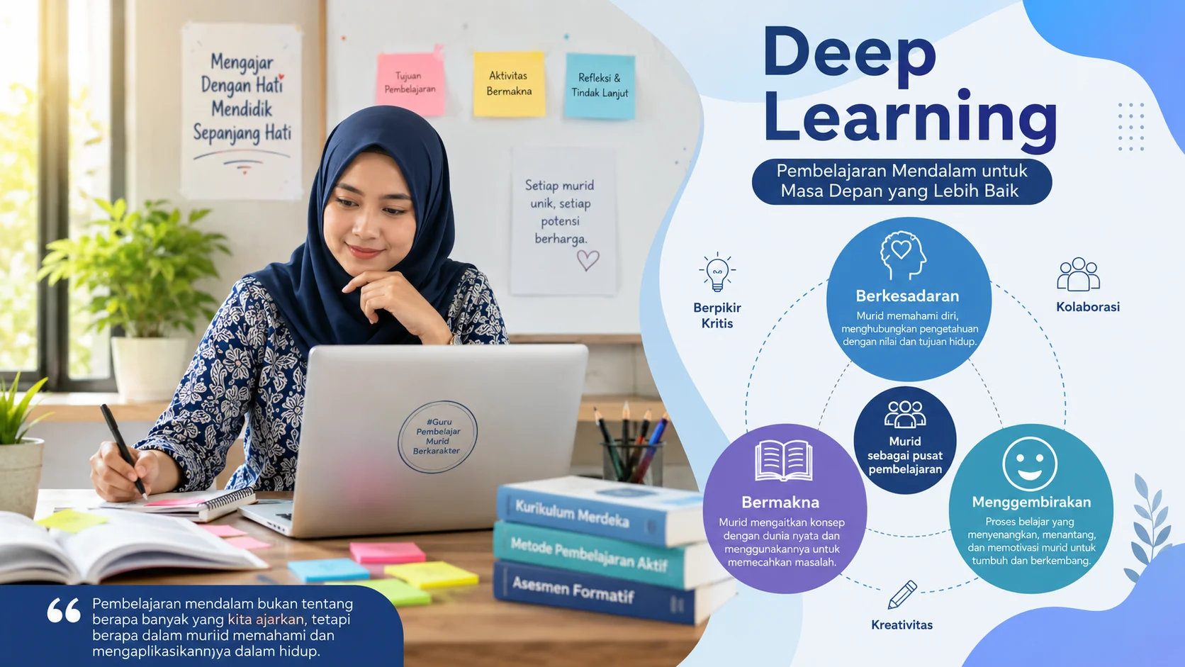 Modul Ajar Deep Learning: Format & Contoh SD-SMA