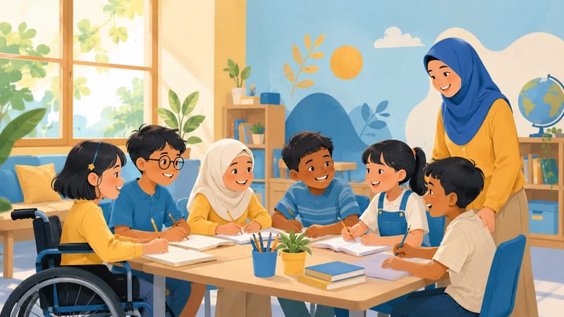 Program Inklusif Pendidikan Inklusif: Pengertian, Prinsip & Penerapan